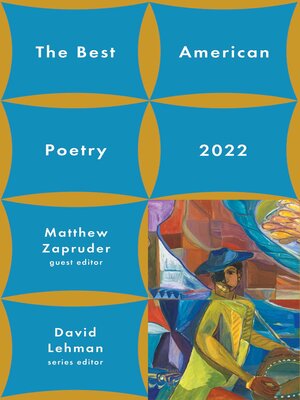 cover image of The Best American Poetry 2022